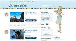 Desktop Screenshot of colourfulpalate.com
